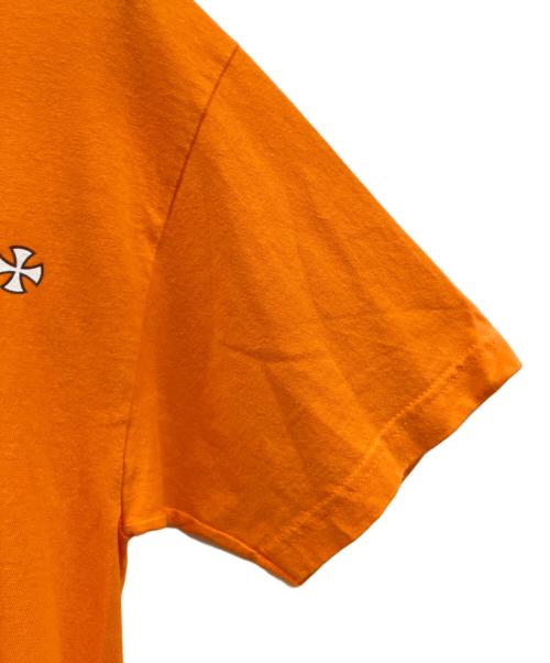 INDEPENDENT（インディペンデント）INDEPENDENT (インディペンデント) 半袖カットソー オレンジ サイズ:Mの古着・服飾アイテム