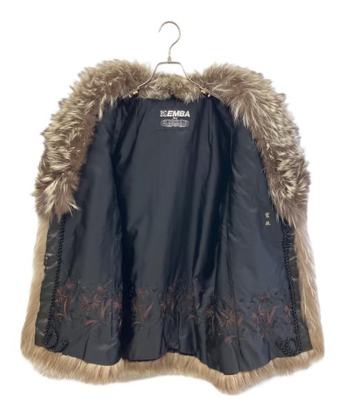 EMBA（エンバ）EMBA (エンバ) ファージャケット ブラウン サイズ:11-70の古着・服飾アイテム