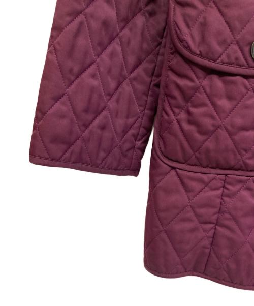 BURBERRY LONDON（バーバリーロンドン）BURBERRY LONDON (バーバリーロンドン) キルティングロングコート レッド サイズ:44の古着・服飾アイテム