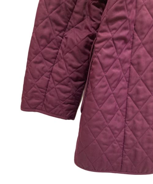 BURBERRY LONDON（バーバリーロンドン）BURBERRY LONDON (バーバリーロンドン) キルティングロングコート レッド サイズ:44の古着・服飾アイテム