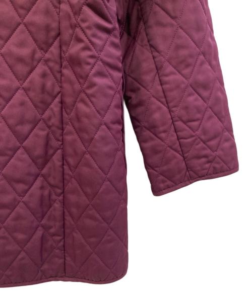 BURBERRY LONDON（バーバリーロンドン）BURBERRY LONDON (バーバリーロンドン) キルティングロングコート レッド サイズ:44の古着・服飾アイテム