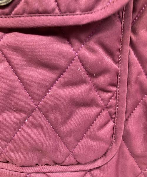 BURBERRY LONDON（バーバリーロンドン）BURBERRY LONDON (バーバリーロンドン) キルティングロングコート レッド サイズ:44の古着・服飾アイテム