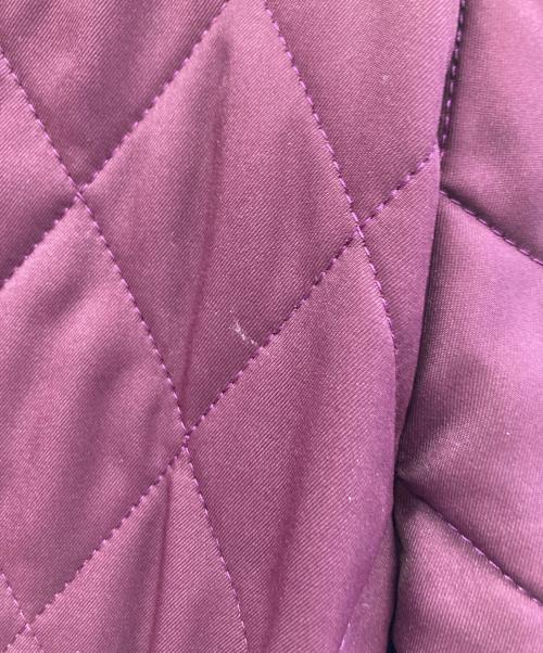 BURBERRY LONDON（バーバリーロンドン）BURBERRY LONDON (バーバリーロンドン) キルティングロングコート レッド サイズ:44の古着・服飾アイテム