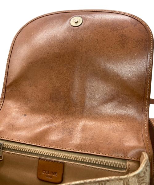 CELINE（セリーヌ）CELINE (セリーヌ) ショルダーバッグ ブラウンの古着・服飾アイテム