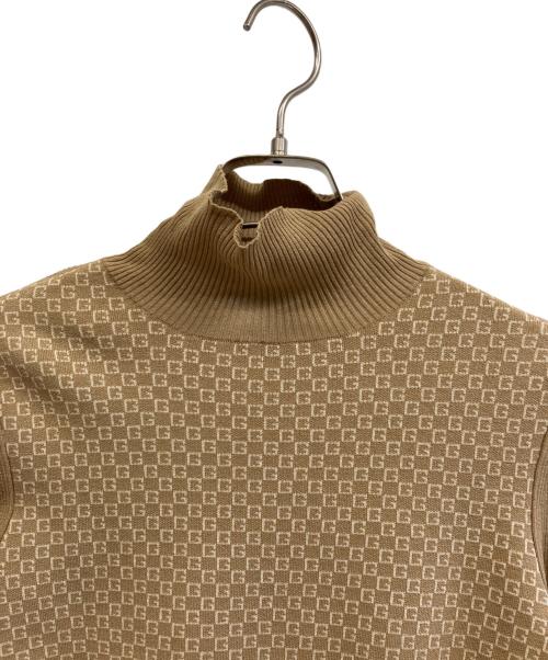 GUCCI（グッチ）GUCCI (グッチ) 薄手ニット ベージュ サイズ:Sの古着・服飾アイテム