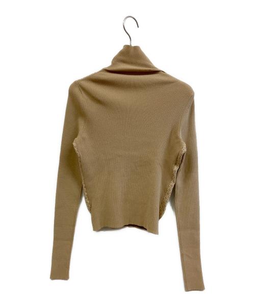 GUCCI（グッチ）GUCCI (グッチ) 薄手ニット ベージュ サイズ:Sの古着・服飾アイテム