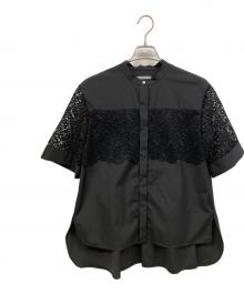theory luxe（セオリーリュクス）の古着「半袖シャツ」｜ブラック