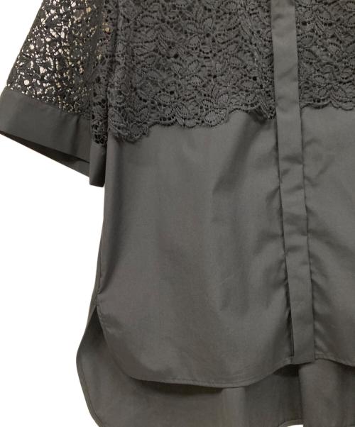theory luxe（セオリーリュクス）theory luxe (セオリーリュクス) 半袖シャツ ブラック サイズ:38の古着・服飾アイテム