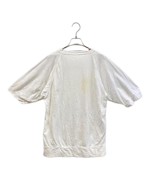45R（フォーティファイブ・アール）45R (フォーティファイブ・アール) 半袖カットソー ホワイト サイズ:3の古着・服飾アイテム