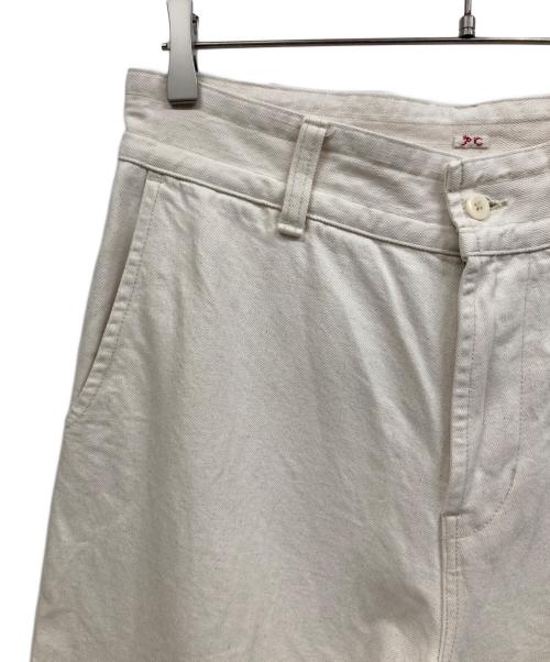 Porter Classic（ポータークラシック）Porter Classic (ポータークラシック) ハッピーデニムワイドパンツ 2021 ベージュ サイズ:XSの古着・服飾アイテム