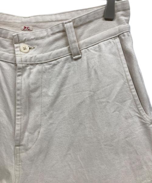 Porter Classic（ポータークラシック）Porter Classic (ポータークラシック) ハッピーデニムワイドパンツ 2021 ベージュ サイズ:XSの古着・服飾アイテム