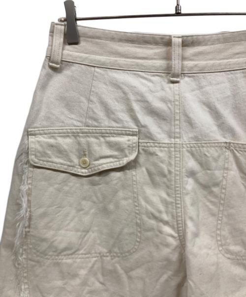 Porter Classic（ポータークラシック）Porter Classic (ポータークラシック) ハッピーデニムワイドパンツ 2021 ベージュ サイズ:XSの古着・服飾アイテム