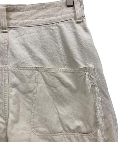 Porter Classic（ポータークラシック）Porter Classic (ポータークラシック) ハッピーデニムワイドパンツ 2021 ベージュ サイズ:XSの古着・服飾アイテム