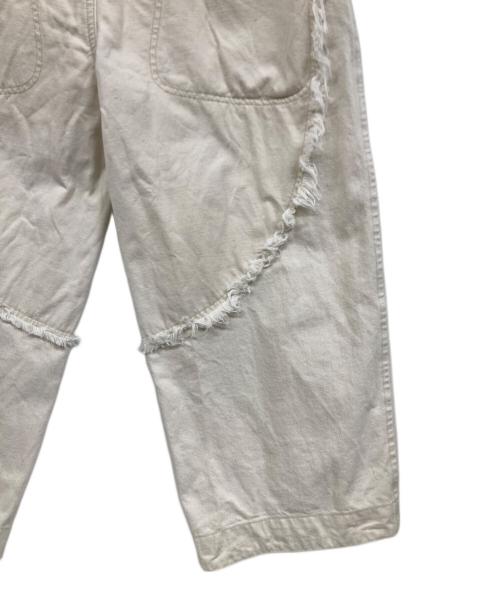 Porter Classic（ポータークラシック）Porter Classic (ポータークラシック) ハッピーデニムワイドパンツ 2021 ベージュ サイズ:XSの古着・服飾アイテム