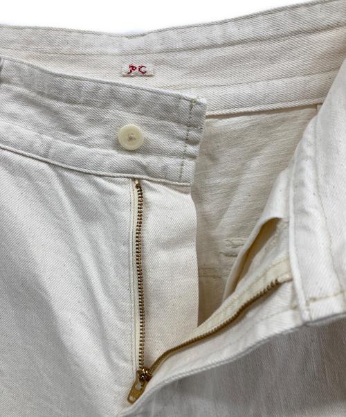 Porter Classic（ポータークラシック）Porter Classic (ポータークラシック) ハッピーデニムワイドパンツ 2021 ベージュ サイズ:XSの古着・服飾アイテム