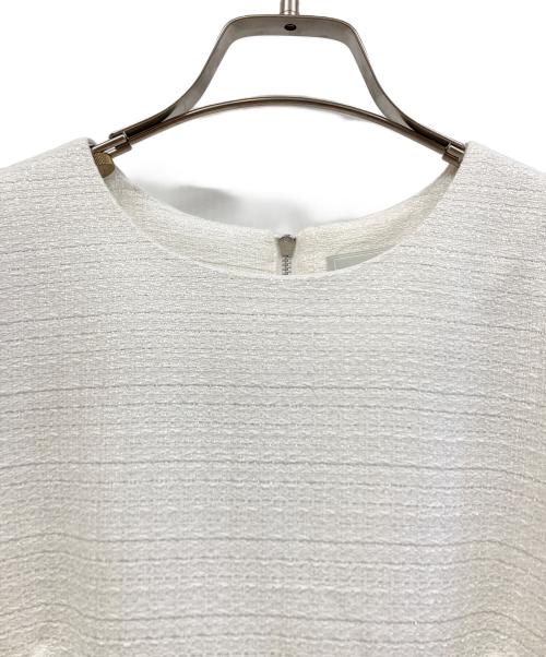 CELFORD（セルフォード）CELFORD (セルフォード) 半袖ワンピース ホワイト サイズ:36 未使用品の古着・服飾アイテム