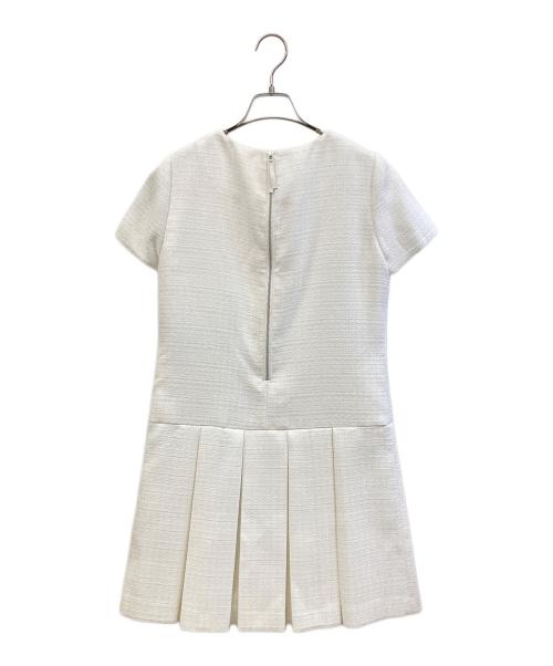 CELFORD（セルフォード）CELFORD (セルフォード) 半袖ワンピース ホワイト サイズ:36 未使用品の古着・服飾アイテム