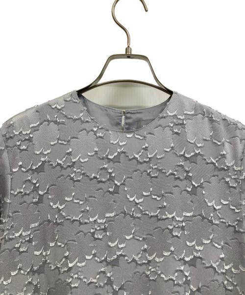 BALLSEY（ボールジィ）BALLSEY (ボールジィ) 長袖ワンピース ライトグレー サイズ:36の古着・服飾アイテム