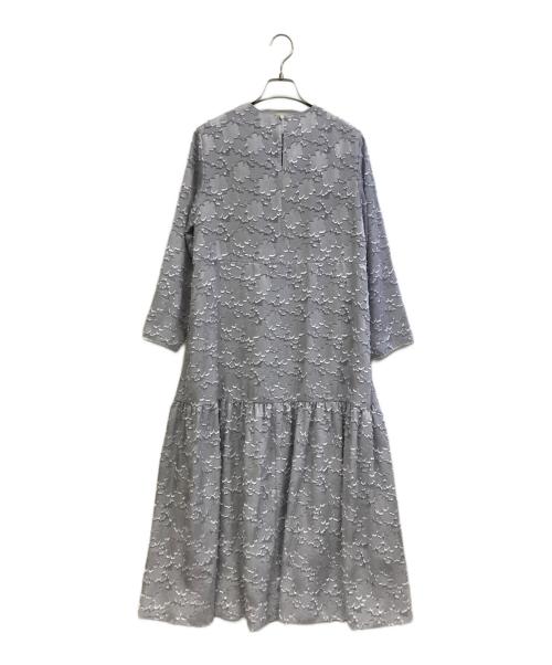 BALLSEY（ボールジィ）BALLSEY (ボールジィ) 長袖ワンピース ライトグレー サイズ:36の古着・服飾アイテム