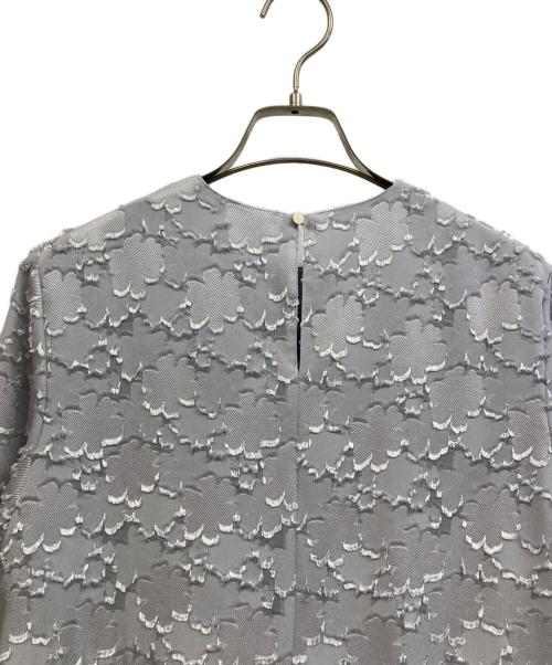 BALLSEY（ボールジィ）BALLSEY (ボールジィ) 長袖ワンピース ライトグレー サイズ:36の古着・服飾アイテム