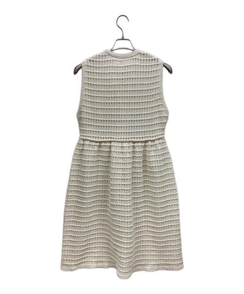 BALLSEY（ボールジィ）BALLSEY (ボールジィ) クラフトレースドールジレ アイボリー サイズ:Sの古着・服飾アイテム