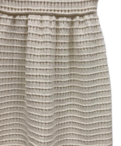 BALLSEY（ボールジィ）BALLSEY (ボールジィ) クラフトレースドールジレ アイボリー サイズ:Sの古着・服飾アイテム