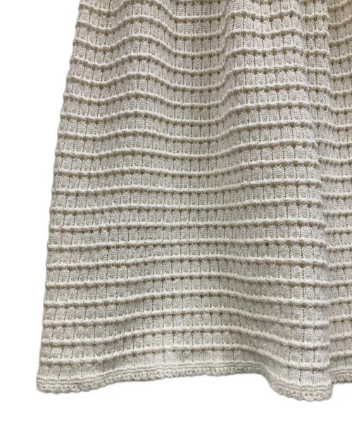 BALLSEY（ボールジィ）BALLSEY (ボールジィ) クラフトレースドールジレ アイボリー サイズ:Sの古着・服飾アイテム