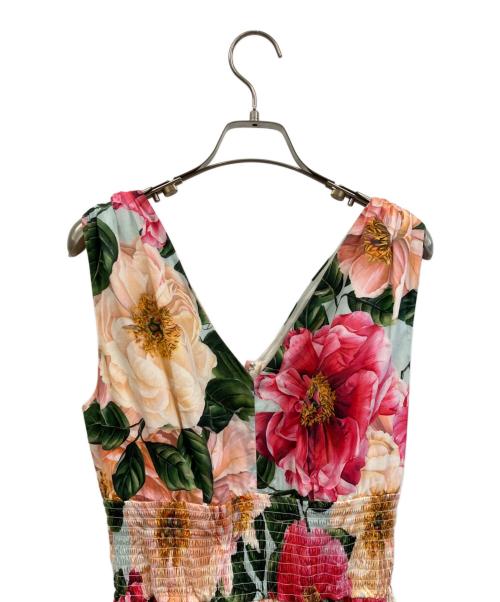 DOLCE & GABBANA（ドルチェ＆ガッバーナ）DOLCE & GABBANA (ドルチェ＆ガッバーナ) ノースリーブ・キャミソールワンピース ピンク サイズ:42の古着・服飾アイテム