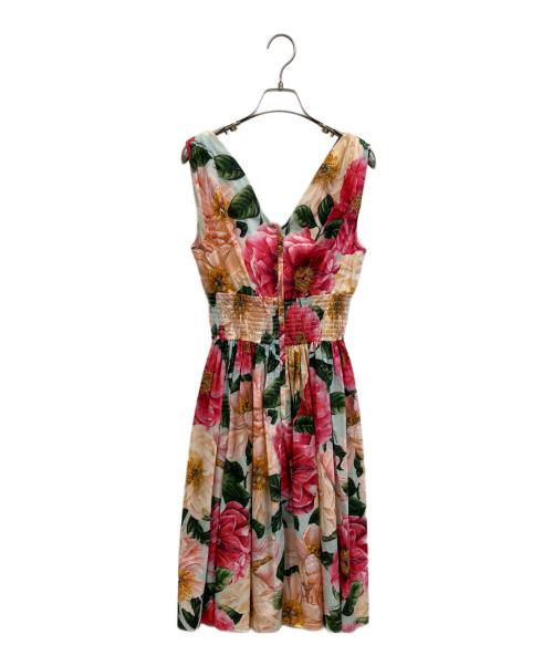 DOLCE & GABBANA（ドルチェ＆ガッバーナ）DOLCE & GABBANA (ドルチェ＆ガッバーナ) ノースリーブ・キャミソールワンピース ピンク サイズ:42の古着・服飾アイテム