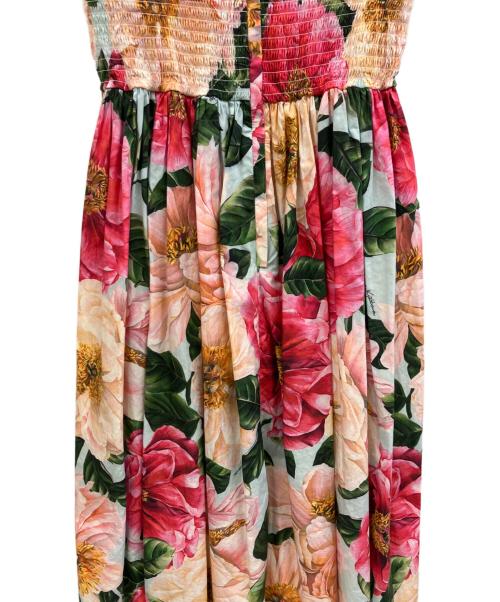 DOLCE & GABBANA（ドルチェ＆ガッバーナ）DOLCE & GABBANA (ドルチェ＆ガッバーナ) ノースリーブ・キャミソールワンピース ピンク サイズ:42の古着・服飾アイテム