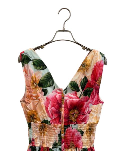 DOLCE & GABBANA（ドルチェ＆ガッバーナ）DOLCE & GABBANA (ドルチェ＆ガッバーナ) ノースリーブ・キャミソールワンピース ピンク サイズ:42の古着・服飾アイテム