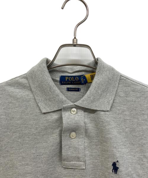 POLO RALPH LAUREN（ポロ・ラルフローレン）POLO RALPH LAUREN (ポロ・ラルフローレン) ポロシャツ グレー サイズ:M 未使用品の古着・服飾アイテム