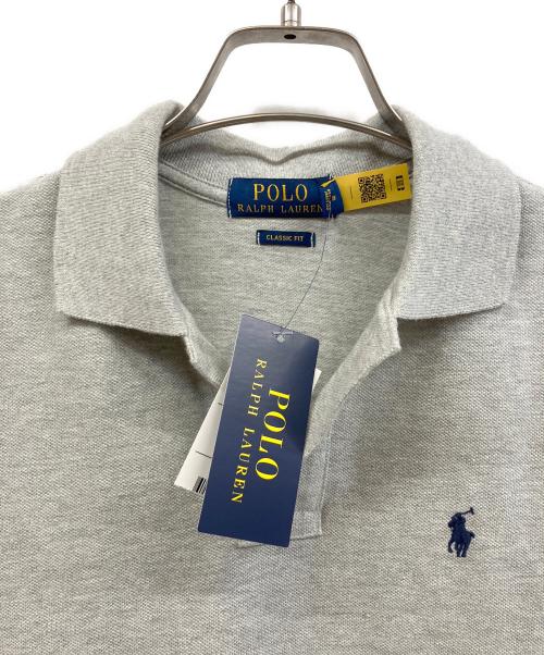 POLO RALPH LAUREN（ポロ・ラルフローレン）POLO RALPH LAUREN (ポロ・ラルフローレン) ポロシャツ グレー サイズ:M 未使用品の古着・服飾アイテム