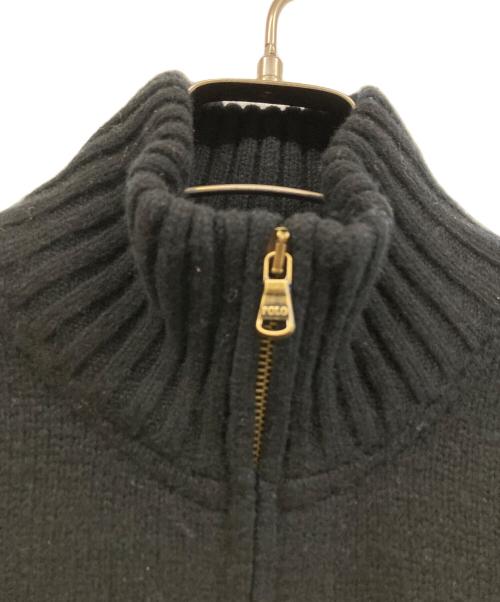 POLO RALPH LAUREN（ポロ・ラルフローレン）POLO RALPH LAUREN (ポロ・ラルフローレン) ドライバーズニット ブラック サイズ:Sの古着・服飾アイテム