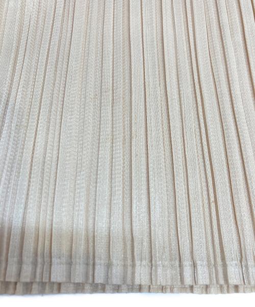 ISSEY MIYAKE（イッセイミヤケ）ISSEY MIYAKE (イッセイミヤケ) ノースリーブカットソー ベージュ サイズ:Mの古着・服飾アイテム
