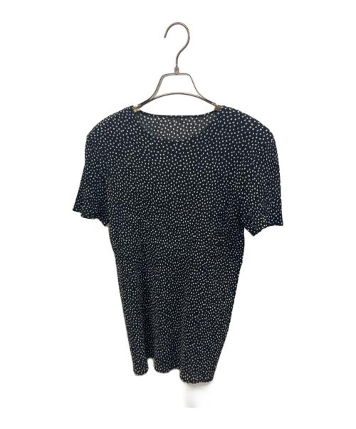 ISSEY MIYAKE（イッセイミヤケ）ISSEY MIYAKE (イッセイミヤケ) ノースリーブカットソー ブラック サイズ:Mの古着・服飾アイテム