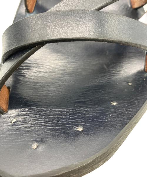 vibram（ビブラム）vibram (ビブラム) 45R (フォーティファイブ・アール) はたらきものサンダル ブラック サイズ:2の古着・服飾アイテム