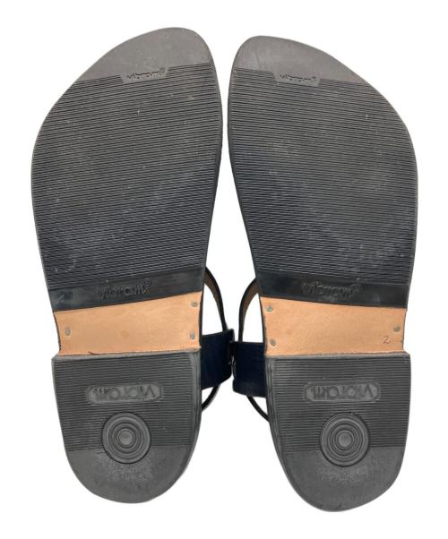 vibram（ビブラム）vibram (ビブラム) 45R (フォーティファイブ・アール) はたらきものサンダル ブラック サイズ:2の古着・服飾アイテム