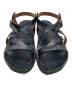 vibram (ビブラム) 45R (フォーティファイブ・アール) はたらきものサンダル ブラック サイズ:2：30000円