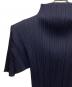 PLEATS PLEASE (プリーツプリーズ) 半袖カットソー ネイビー サイズ:3：14000円