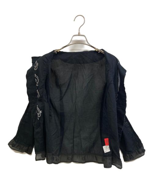 HaaT（ハート）HaaT (ハート) 長袖ブラウス ブラック サイズ:2の古着・服飾アイテム