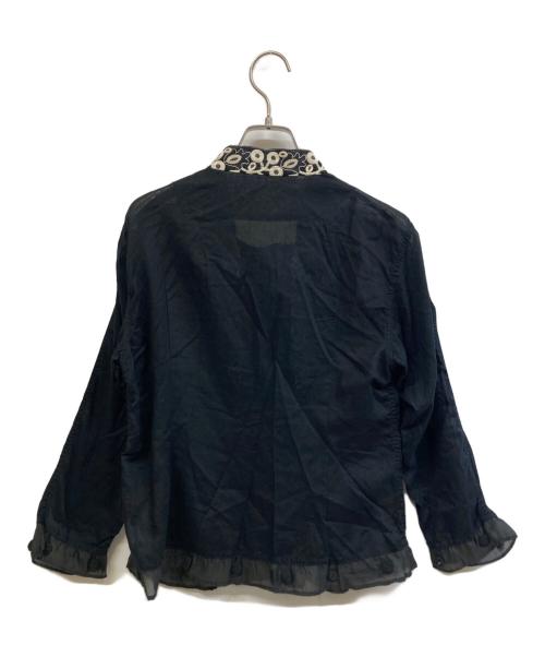HaaT（ハート）HaaT (ハート) 長袖ブラウス ブラック サイズ:2の古着・服飾アイテム