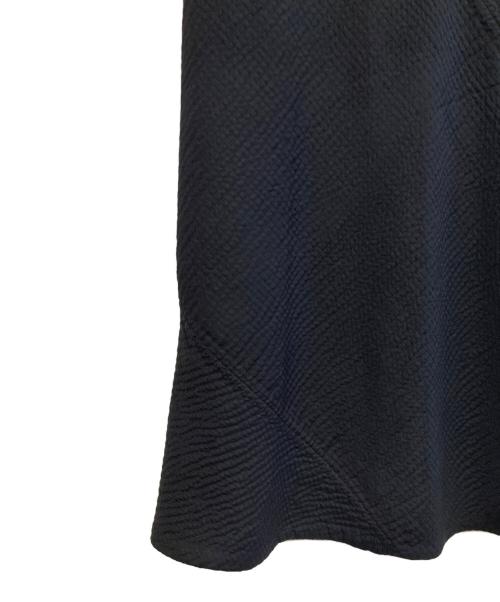 HaaT（ハート）Haat (ハート) シアサッカースカート ブラック サイズ:2の古着・服飾アイテム