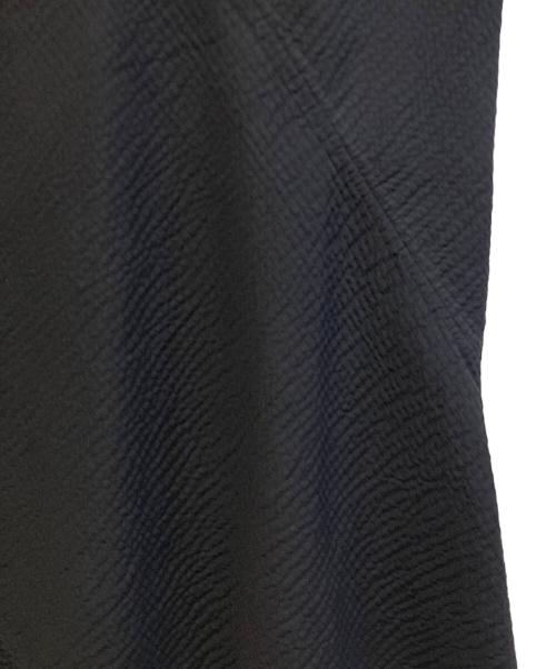 HaaT（ハート）Haat (ハート) シアサッカースカート ブラック サイズ:2の古着・服飾アイテム