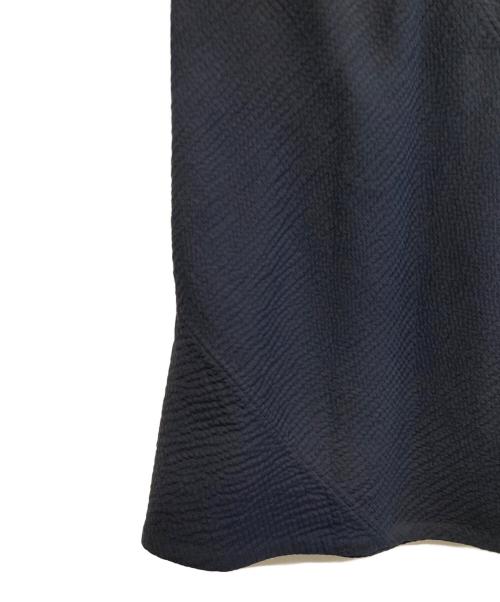 HaaT（ハート）Haat (ハート) シアサッカースカート ブラック サイズ:2の古着・服飾アイテム
