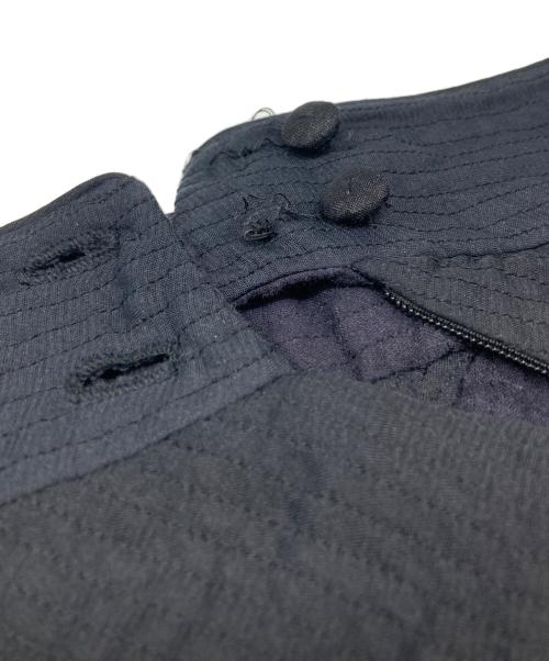 HaaT（ハート）Haat (ハート) シアサッカースカート ブラック サイズ:2の古着・服飾アイテム