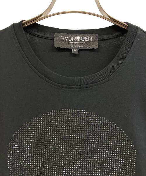 HYDROGEN（ハイドロゲン）HYDROGEN (ハイドロゲン) 半袖カットソー ブラック サイズ:M 未使用品の古着・服飾アイテム