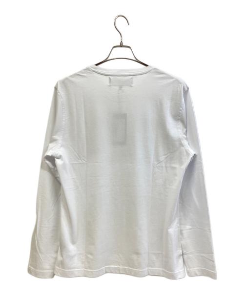 HYDROGEN（ハイドロゲン）HYDROGEN (ハイドロゲン) ロングスリーブカットソー ホワイト サイズ:M 未使用品の古着・服飾アイテム