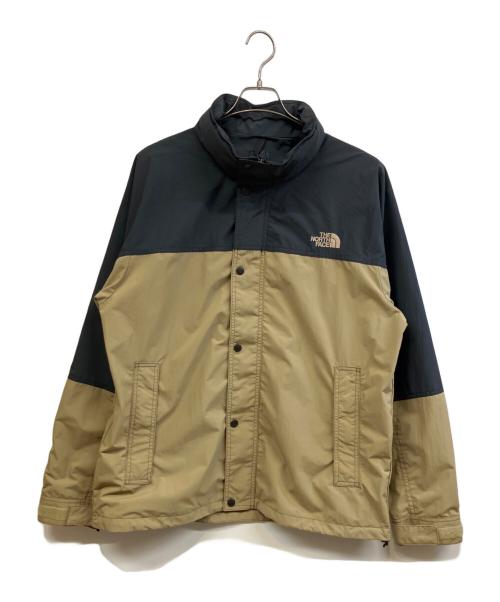 THE NORTH FACE（ザ ノース フェイス）THE NORTH FACE (ザ ノース フェイス) ナイロンジャケット カーキ×グレー サイズ:XLの古着・服飾アイテム