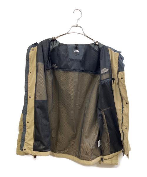 THE NORTH FACE（ザ ノース フェイス）THE NORTH FACE (ザ ノース フェイス) ナイロンジャケット カーキ×グレー サイズ:XLの古着・服飾アイテム